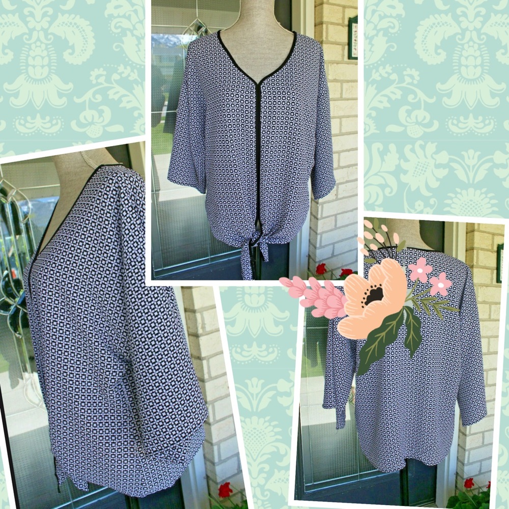 Grey & Gray  🌸 Black & White loose fitting  M